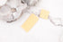 Peach Yellow Hook and Eye Bra Closure 2 x 3 for 2 pairs